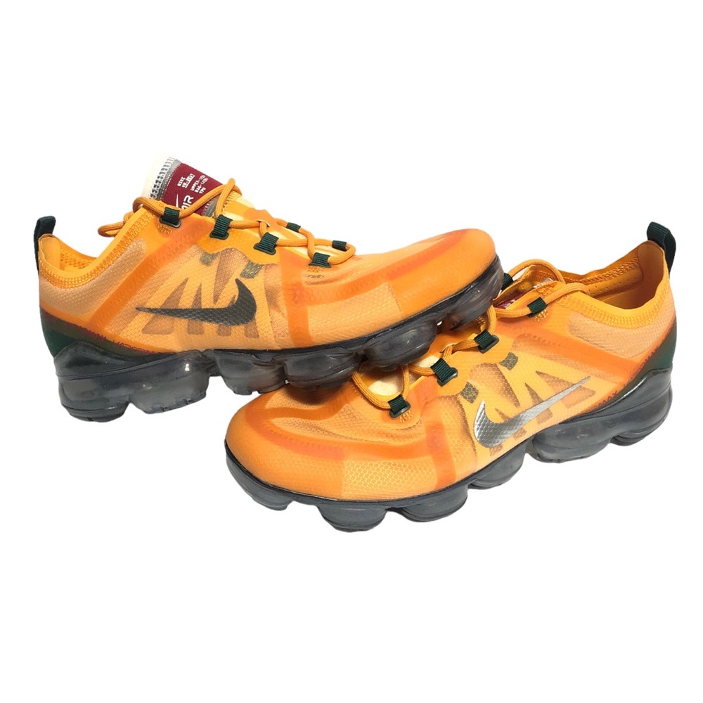 Nike Air VaporMax 2019 Canyon Gold Mens Running Shoes Casual Sneakers AR6631-700 - Picture 2 of 11